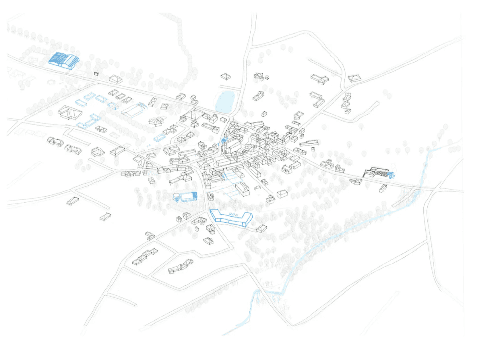 Bierné-les-Villages — Projet urbain S6 & narration par IA générative