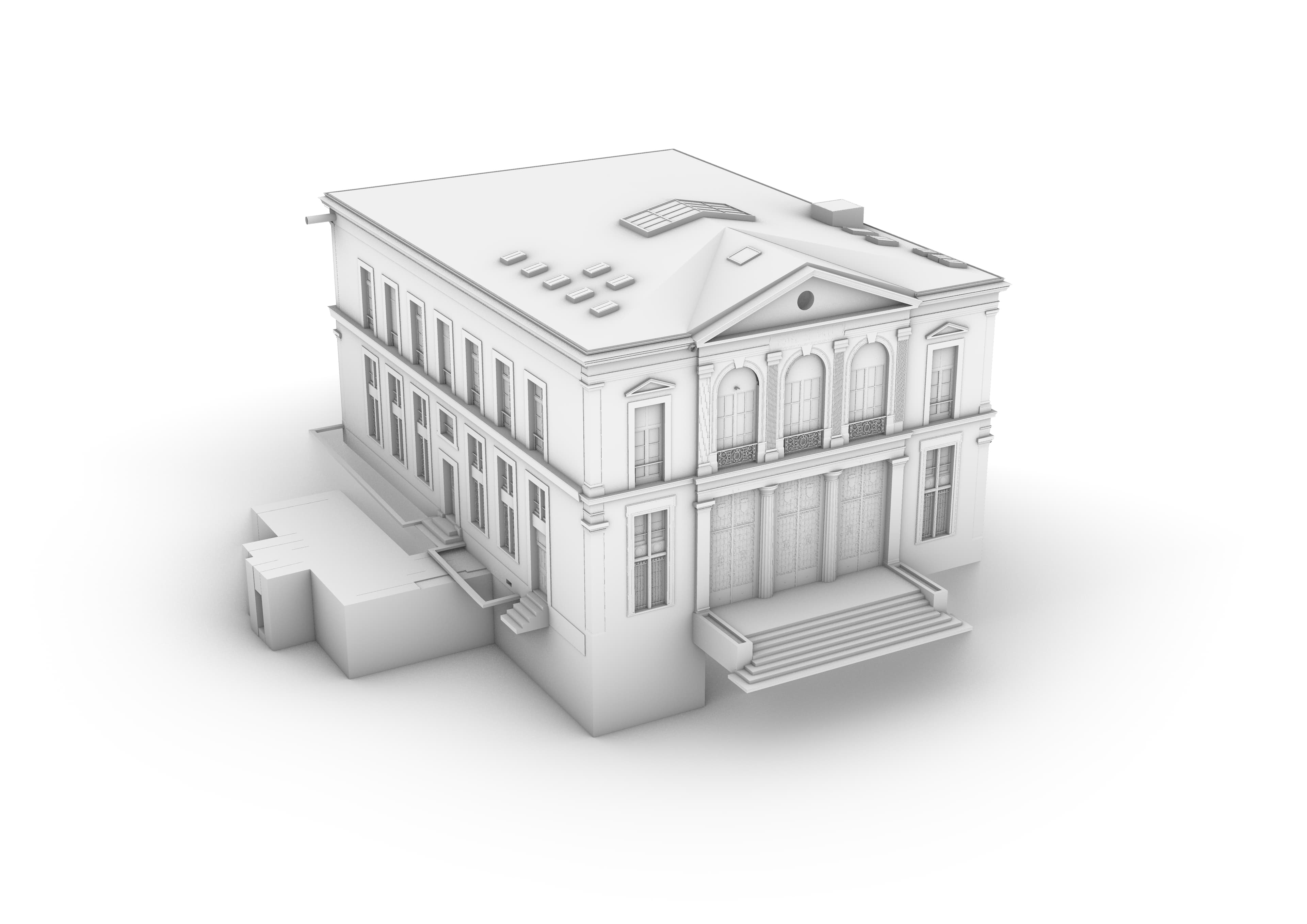 Mairie de Courbevoie — Réaménagement salle provisoire