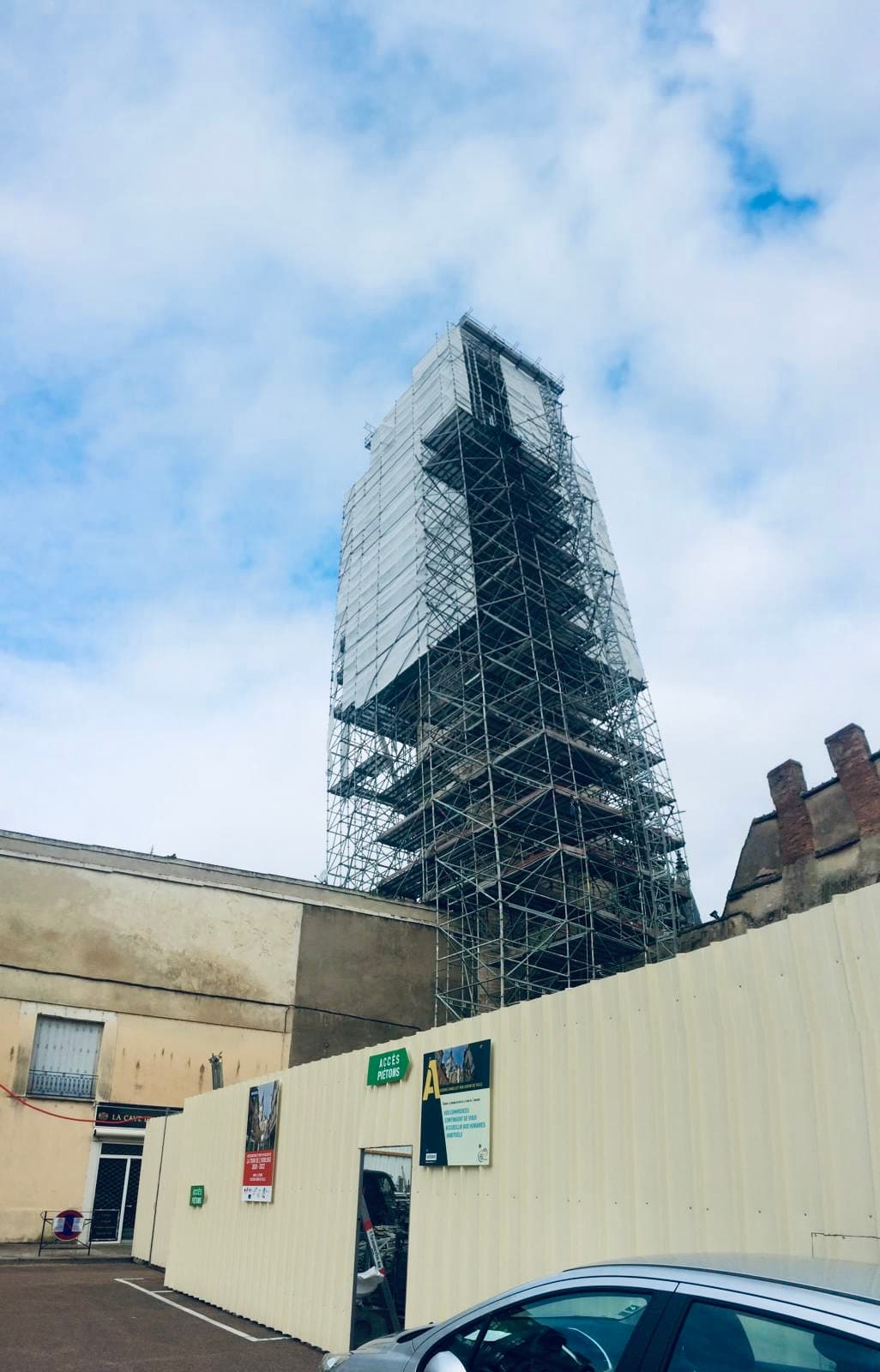 Restauration de la Tour de l'Horloge — Auxerre